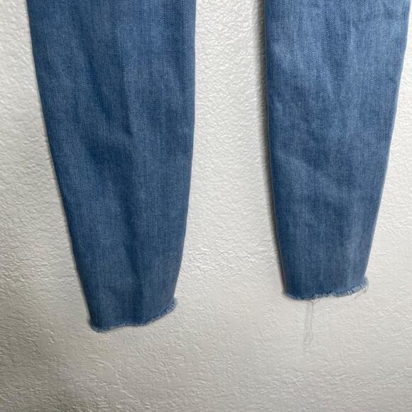 Paige Womens Jeans Size 27 Blue Denim Hoxten Ankle Skinny Leg Light Wash - Picture 15 of 16